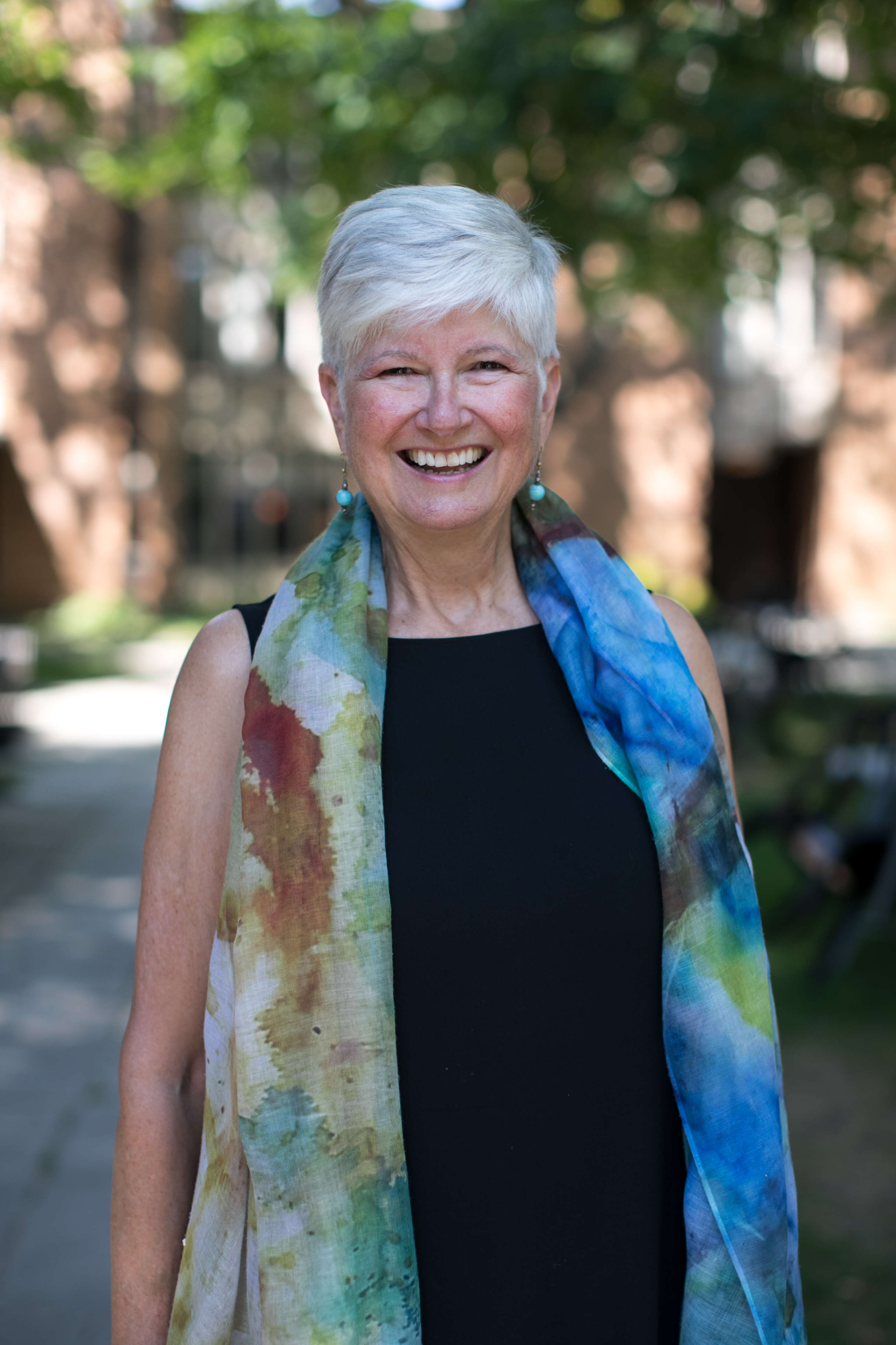 Headshot of Caryl Clark outside