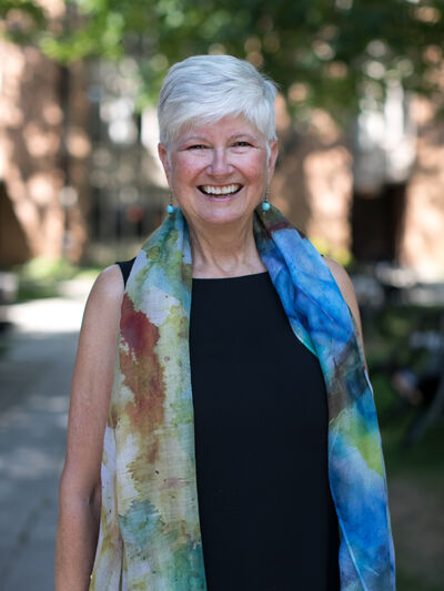 Headshot of Caryl Clark outside