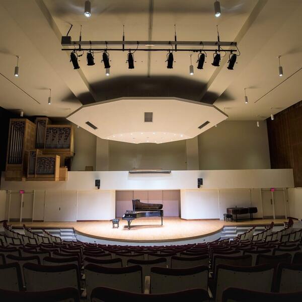 An image of U of T Music's Walter Hall